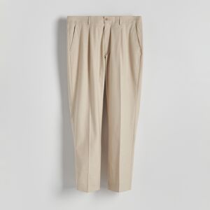 Reserved - Oblekové nohavice - Béžová