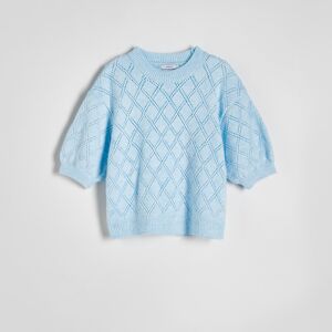Reserved - Ladies` sweater - Modrá