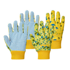 PARKSIDE® Detské záhradné rukavice, 2 páry (5 (8 – 10 rokov), žltá)