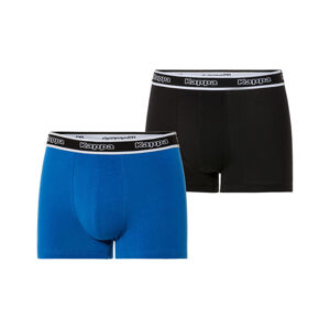 Kappa Pánske boxerky, 2 kusy (XL, čierna/modrá)