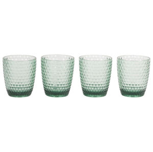 Cambridge Plastové poháre, 4 kusy (poháre/zelená)
