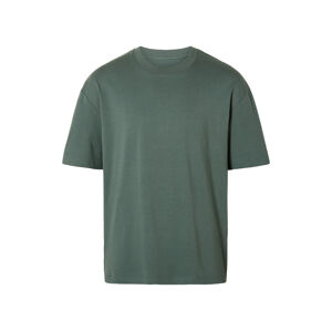 LIVERGY® Pánske oversize tričko (XL (56/58), zelená)