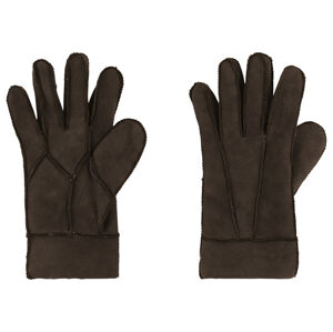 esmara® Dámske rukavice z jahňacej kože (8, tmavohnedá)