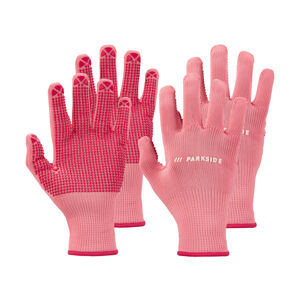 PARKSIDE® Záhradné rukavice, 2 páry (8, bledoružová)