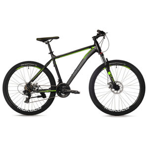 Bergsteiger Horský bicykel Makalu, 26" (čierna/zelená)